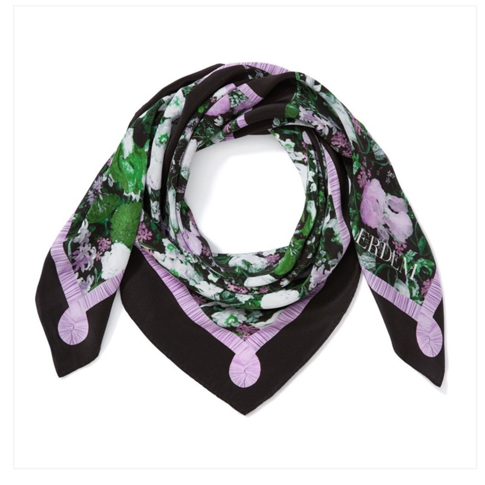 ERDEM FLORAL SCARF